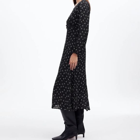 Ruched Midi Dress - Picture 2 of 4